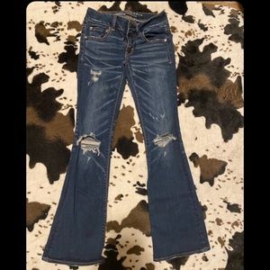American eagle flare jeans